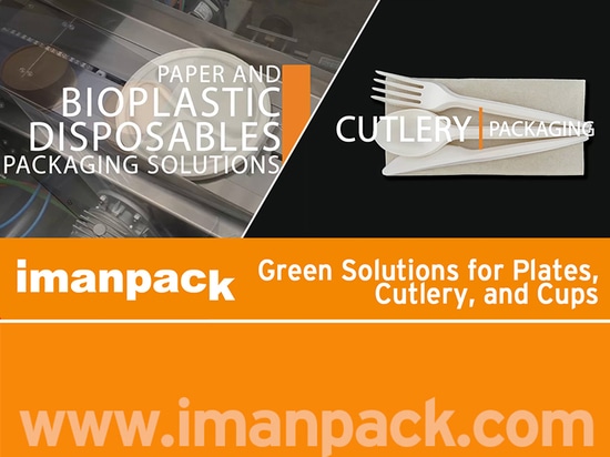 Sustainable packaging solutions for bioplastic tableware and cutlery