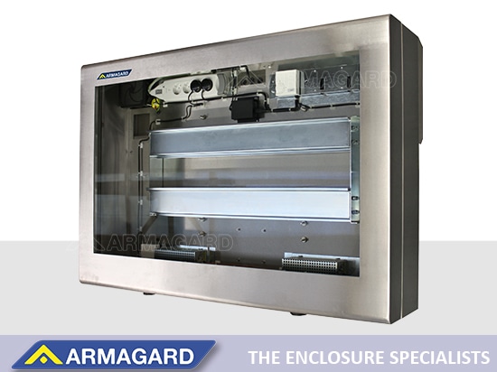 Temperature-Controlled TV Screen Protection for Industrial Environments