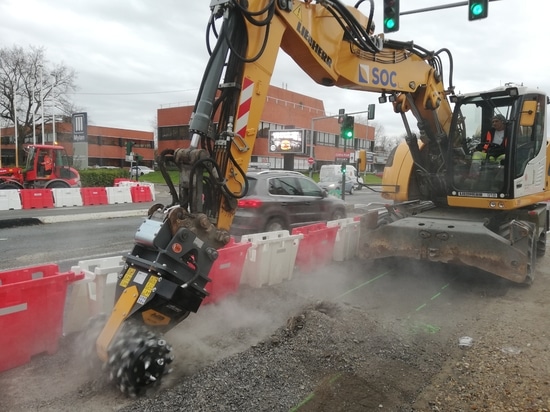2020 - MB-R Drum cutter for a metro construction site