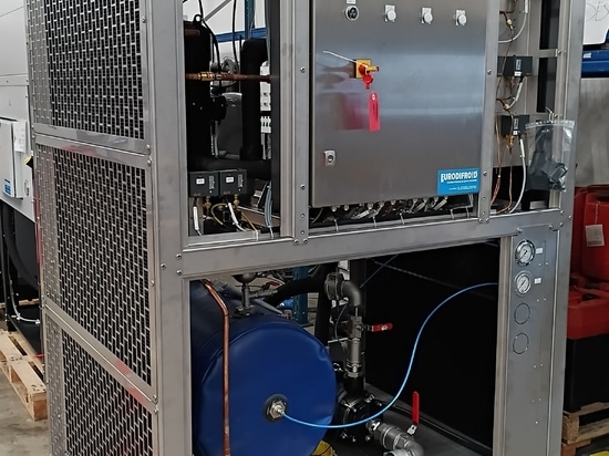 Cooling circuit on a RFI 750 water cooler (chiller)