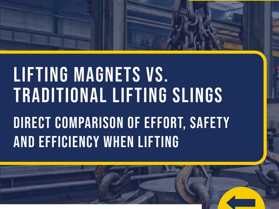 Comparison: Lifting magnets vs. traditional slings