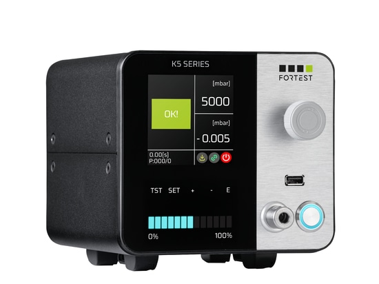 ForTest launches the new K Series: next-generation instruments for air leak testing in industry