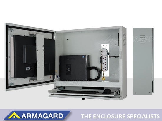 Presenting The New Armagard Industrial 27” Dust-Proof Computer Enclosure