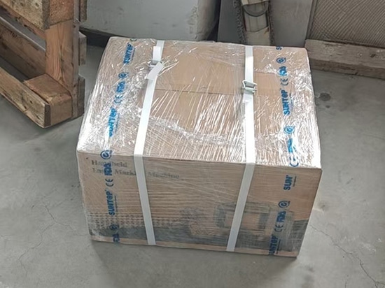 SUNTOP Upgraded Distance Sensing Handheld Laser Marker Successfully Shipped to Italy