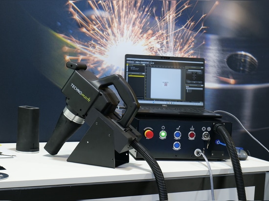 NEW 100% secure Class 1 portable laser marking solution
