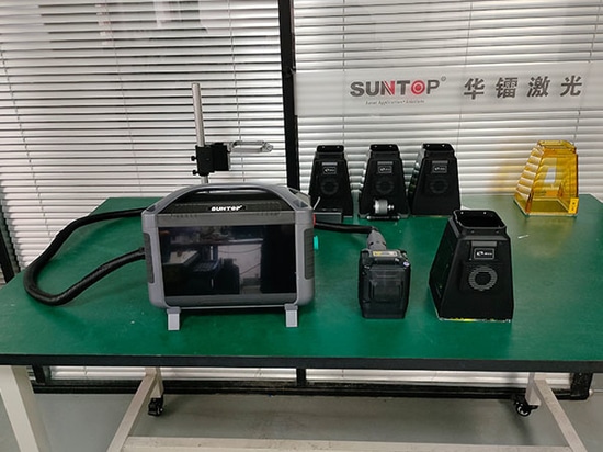 Custom Full-Function Protection Handheld Laser Marker Shipped to Poland