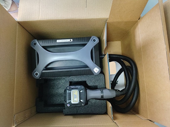 Custom Full-Function Protection Handheld Laser Marker Shipped to Poland