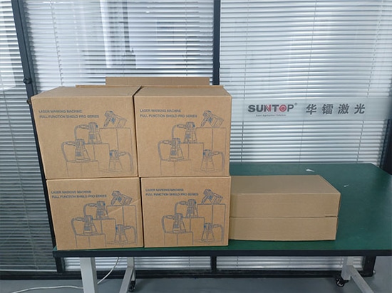 Custom Full-Function Protection Handheld Laser Marker Shipped to Poland
