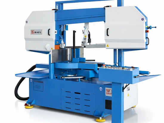 New HB DL Series: Double-Mitre Band Saws by KNUTH