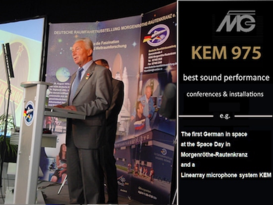 The KEM 975 at the Days of Spaceflight with the first german in space