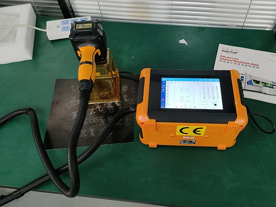 Portable Laser Marker Headed to NZ After Rigorous Factory Testing