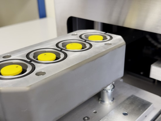 TSC 500 can test up to four products simultaneously