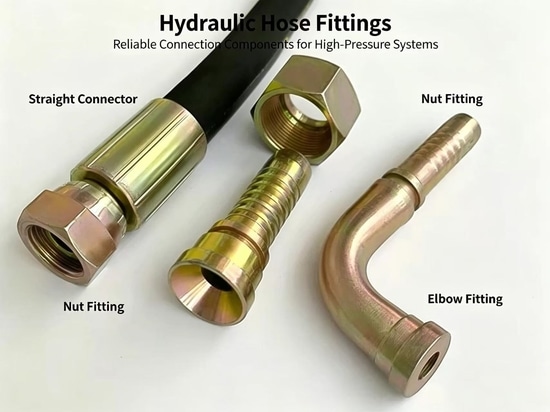 Customized high-pressure oil pipe assemblies and low-pressure oil hoses for mining machinery