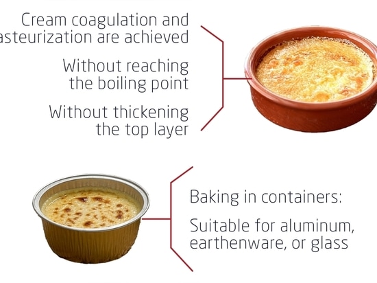Industrial solutions for dessert cream production