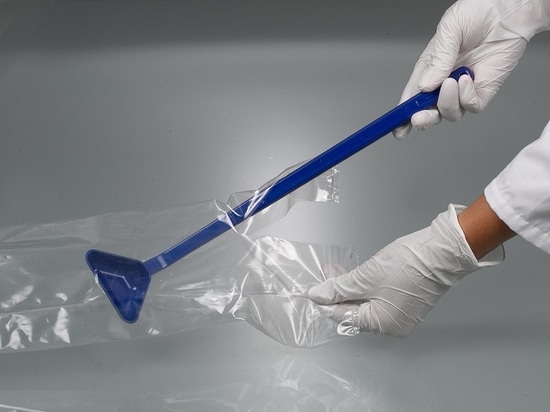 Ladle, long handle, detectable (Bürkle GmbH)