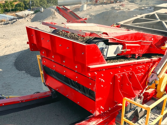 Boratas Tracked Mobile VSI Crusher Onboard Triple Deck Screen
