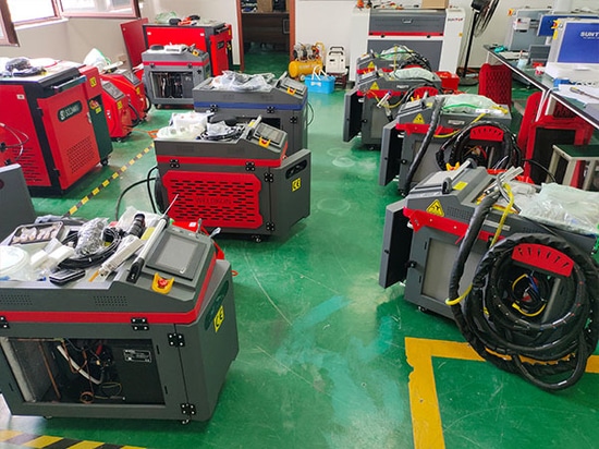 14 Custom Handheld Laser Welding Machines Successfully Exported to Spain