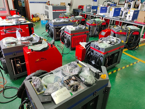 14 Custom Handheld Laser Welding Machines Successfully Exported to Spain