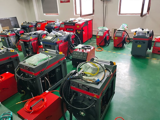 14 Custom Handheld Laser Welding Machines Successfully Exported to Spain