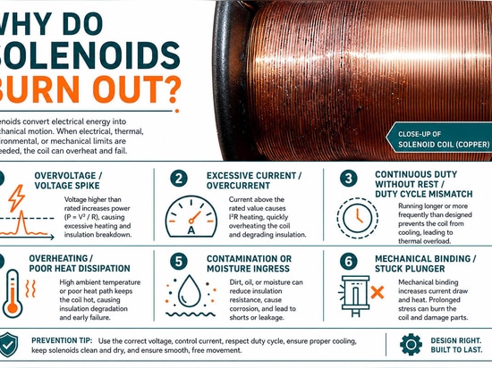 How to Prevent Solenoid Burnout and Extend Lifespan