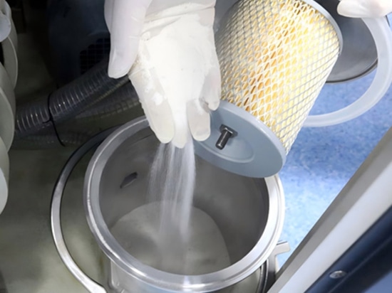 Recovering excess material helps reduce waste