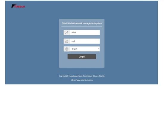 SNMP Unified Network Management System (NMSX1)