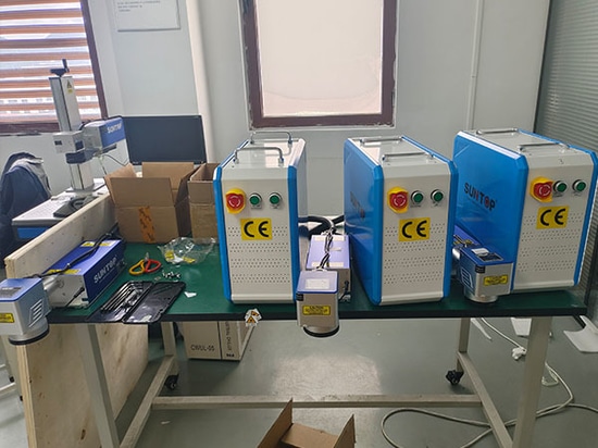 Strictly Tested UV Flying Laser Marking Machine Shipped to Australian Client