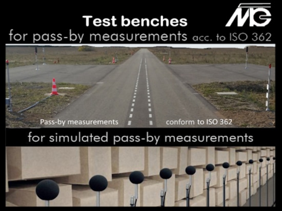 Test benches for out-and indor measurements