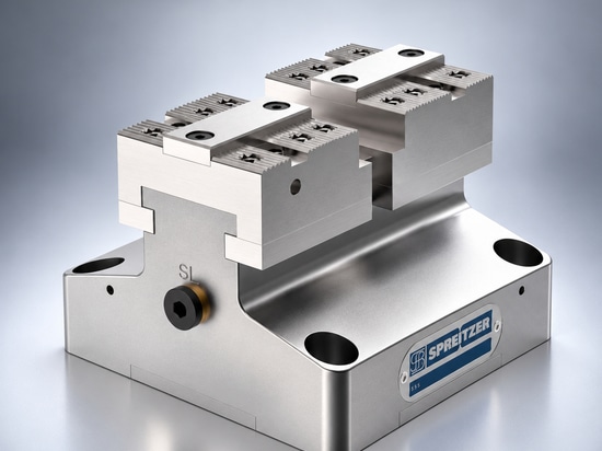 Pneumatic Centre-Clamping Vise PZS²: Precise and Automation-Ready Clamping for Large Series Production