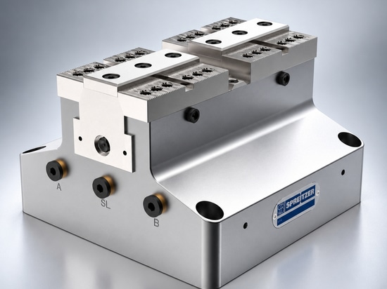 Pneumatic Centre-Clamping Vise PZS²: Precise and Automation-Ready Clamping for Large Series Production