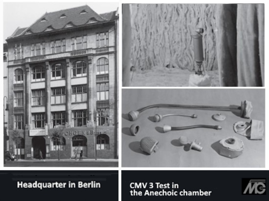 CMV 3 –CMV 3 – The World's First Production-Ready Condenser Microphone