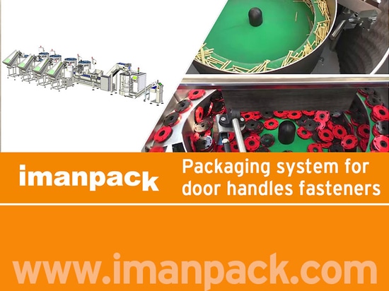 Reliable packaging of door handle fasteners by Imanpack