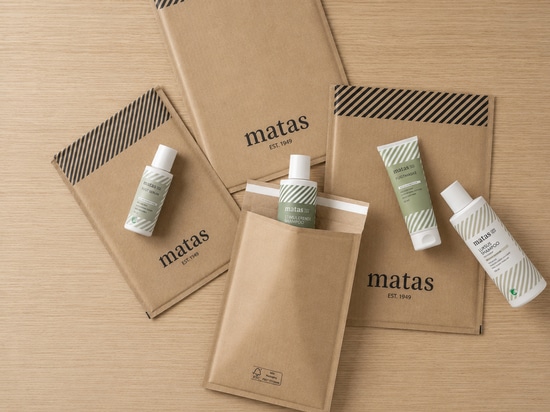 WaveBag paper padded envelope for beauty brand Matas