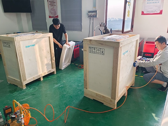 SUNTOP High-Stability 2000W 4-in-1 Laser Welders Shipment to Italy