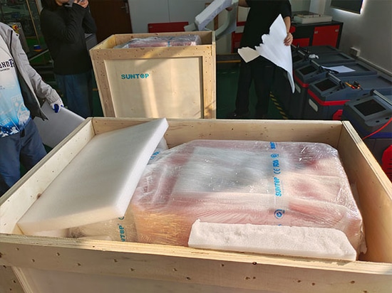 SUNTOP High-Stability 2000W 4-in-1 Laser Welders Shipment to Italy