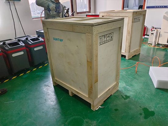 SUNTOP High-Stability 2000W 4-in-1 Laser Welders Shipment to Italy