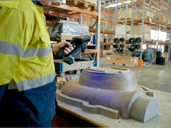 How 7D Team Uses 3D Laser Scanning to Keep Mining Heavy-Duty Components on Track