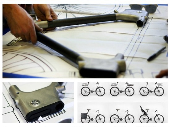 Lugs at the front and the back of the bike frame simplify bike assembly, and more significantly, they also provide for the plug-and-play connection that enables the bike accessories to be swapped o...