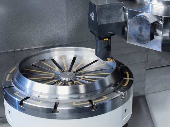 VM 9 Vertical Turning Center for the Manufacture of Large Components