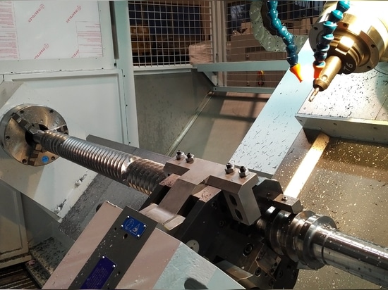 MILLING THREADER MACHINE SAPORITI for Extruder and Injection Molders Screws and Twin Screws