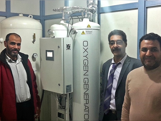 Hospital in Asyut with Oxywise Oxygen Generator