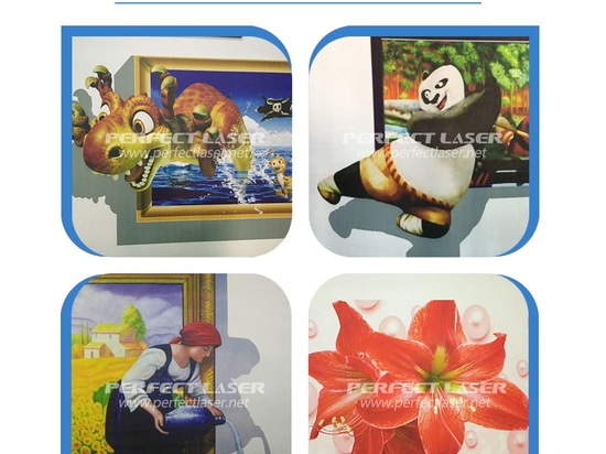 Perfect Laser 3D Vertical Wall Printing Machine