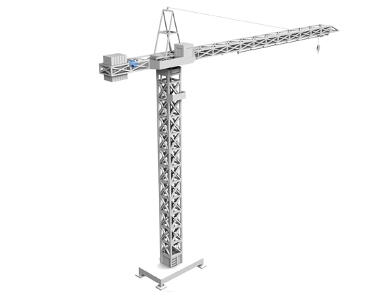 Winch drive for building crane application with 711c 2