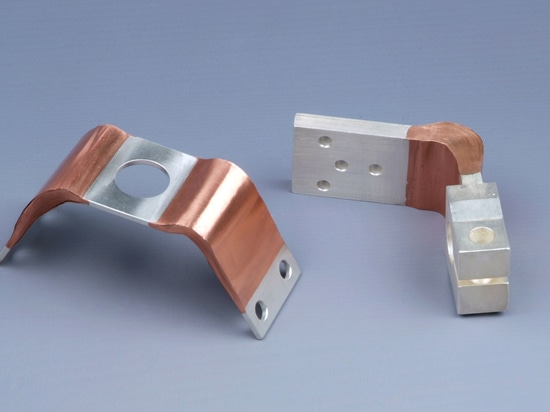 Copper laminated flexible connectors made out of copper foils