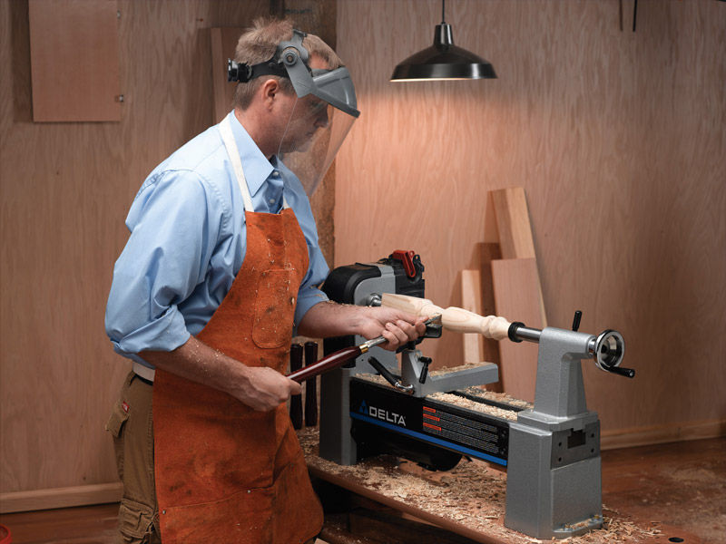 木材旋盤 - 46-460 - Delta Power Equipment Corp - 手動式 / 横型