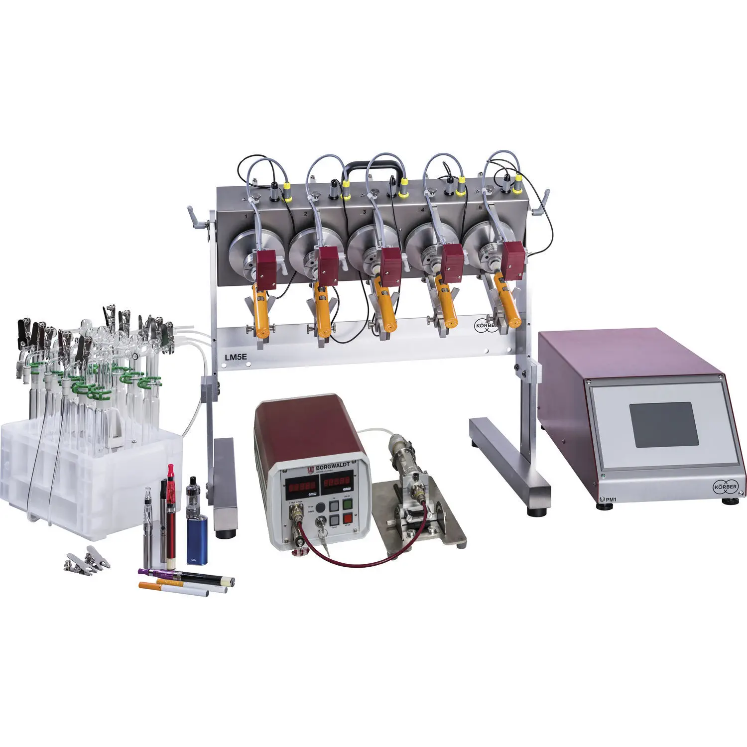 電子タバコ用煙吸引機 - LM5E - Körber Technologies GmbH