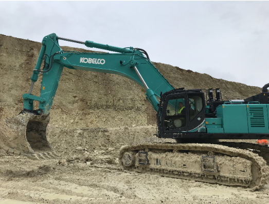 KOBELCO SK850LC 1/50 建設機械モデル　希少カラー Conrad 1/50 Kobelco SK 850 LC Crawler excavators ショベル