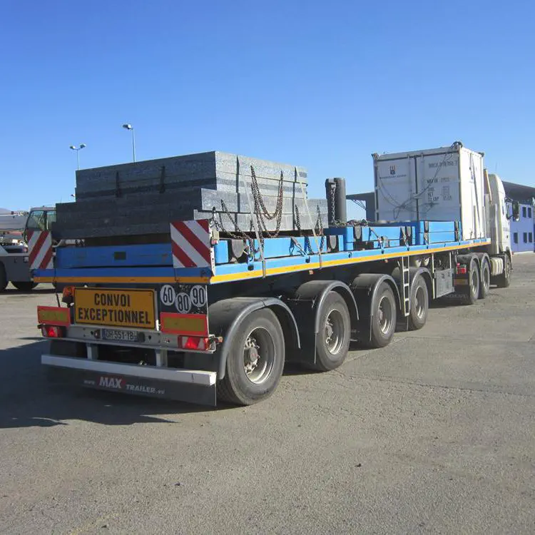 HEINEMANN トレーラー 平床セミ トレーラー - MAX410 - Faymonville Distribution S.A. - 3軸