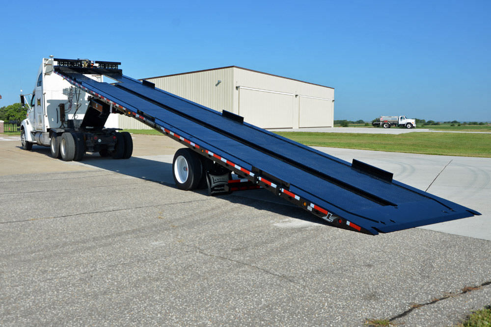 コンテナトレーラー - 343A - Landoll - 貨物用 / 1軸 / 牽引式