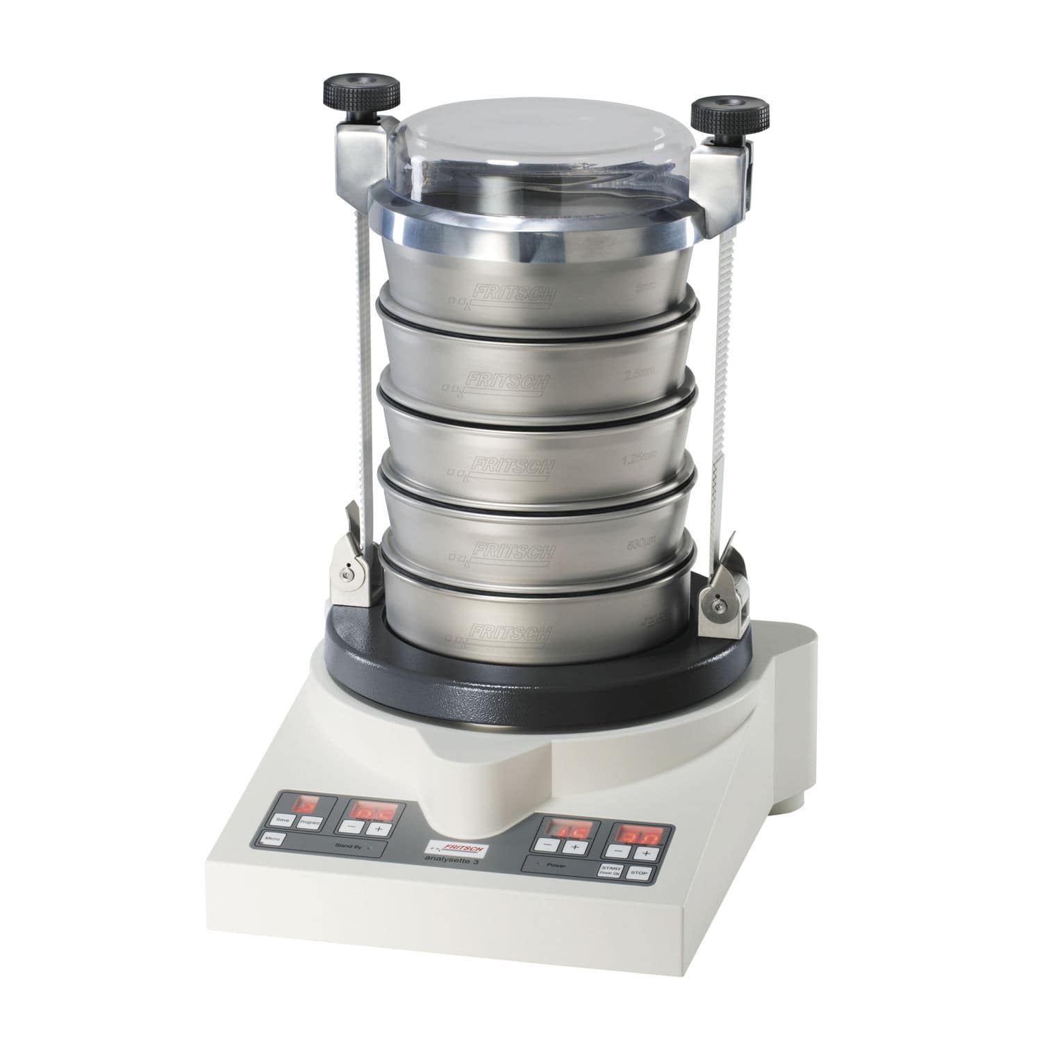 乾式篩い分けふるい振動機 - A-3 PRO - Fritsch GmbH - Milling and